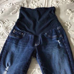 Maternity AG Jeans 29R distressed